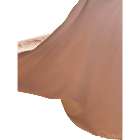 Etienne Aigner Womens Jacket Lightweight TanCoat Sz 12 Logo Lining FLAWED - Picture 6 of 14